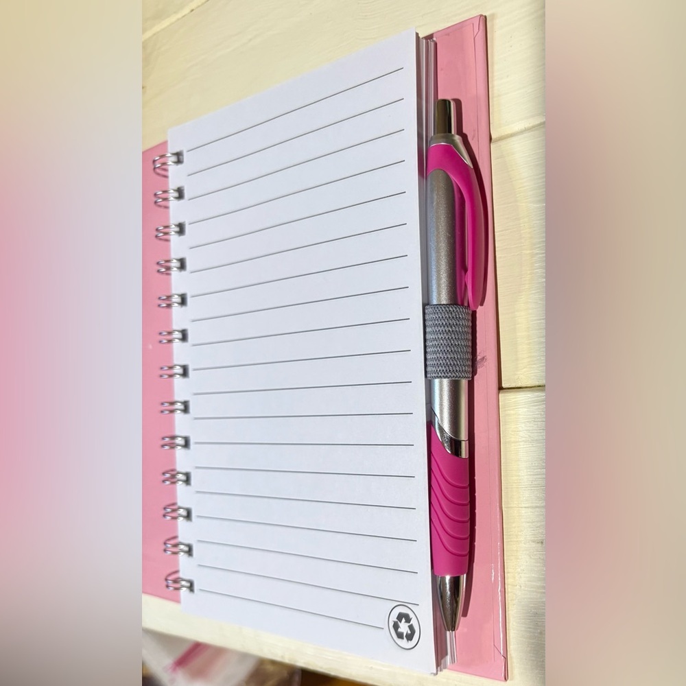 Pink High Heel Awareness Notebook. - Picture 4 of 4